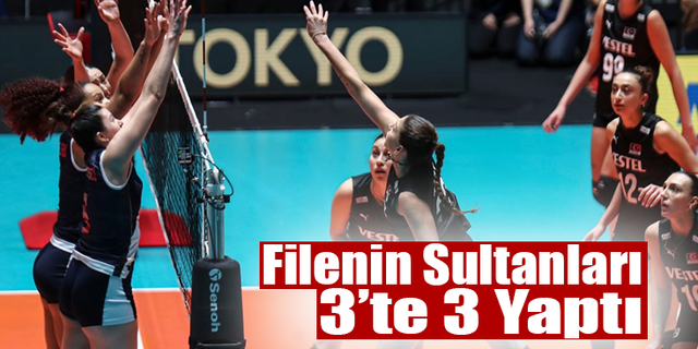Filenin Sultanları, Paris 2024 Olimpiyat Elemeleri’nde 3’te 3 Yaptı