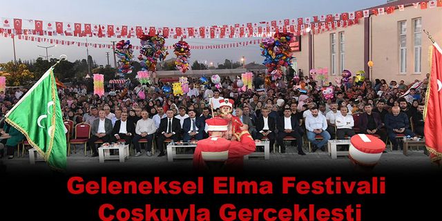Geleneksel Elma Festivali Coşkuyla Gerçekleşti