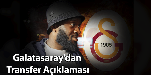 Galatasaray'dan Transfer Açıklaması