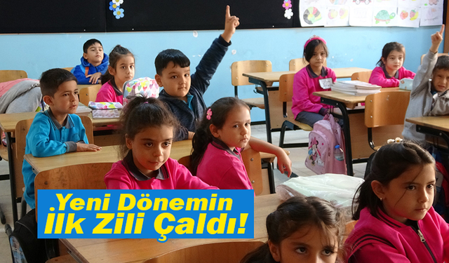 Yeni Dönemin İlk Zili Çaldı!