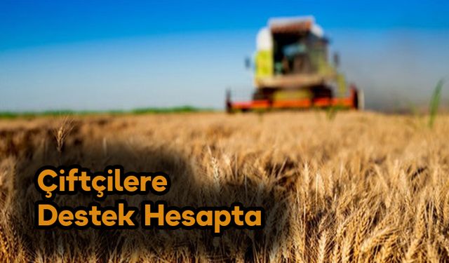 Çiftçilere Destek Hesapta