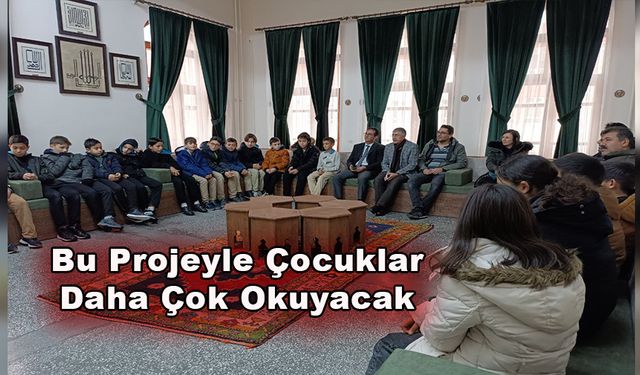 Bu Projeyle Çocuklar Daha Çok Okuyacak
