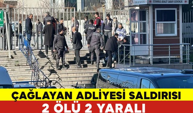 Çağlayan Adliyesi'ne Saldırı 2 Ölü 2 Yaralı