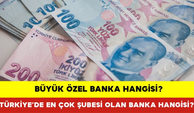 En Büyük Özel Banka Hangisi? En Büyük Banka Hangisi 2024?