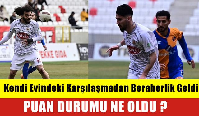 Kendi Evindeki Karşılaşmadan Beraberlik Geldi: Karaman FK Puan Durumu Ne Oldu ?