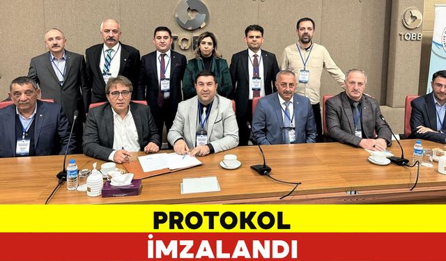 Protokol İmzalandı