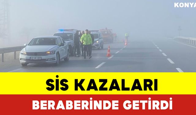 Sis Kazaları Beraberinde Getirdi