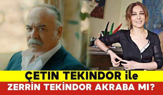 Zerrin Tekindor ile Çetin Tekindor Akraba Mı?