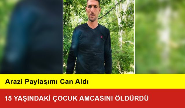 15 Yaşındaki Çocuk Amcasını Öldürdü