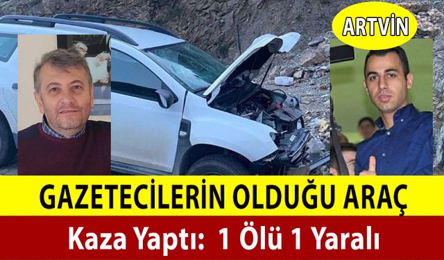 48 Yaşındaki Gazeteci Kazada Öldü