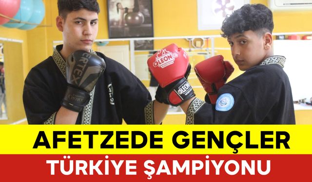 Afetzede Gençler Türkiye Şampiyonu