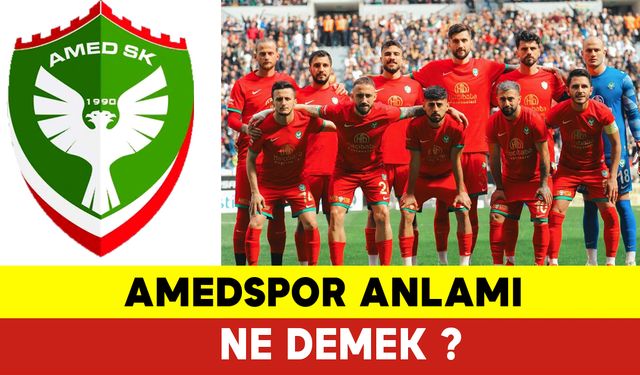 Amedspor Anlamı Ne Demek ? Amedspor Amblemi Anlamı?