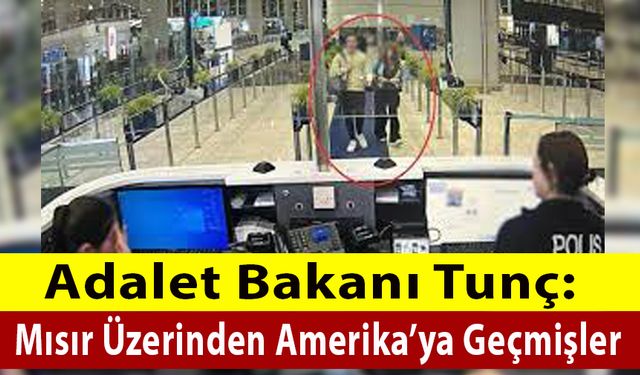 Anne ve Oğlu Mısır'dan Amerika'ya Geçmişlerdi