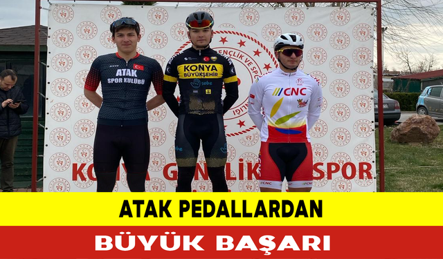 Atak Pedallardan Büyük Başarı