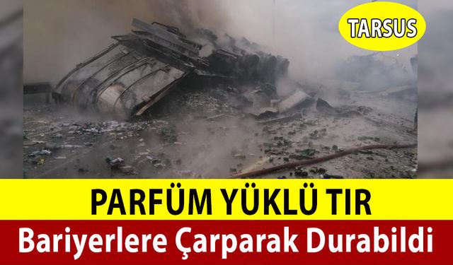 Bariyerlere Çarparak Durabildi