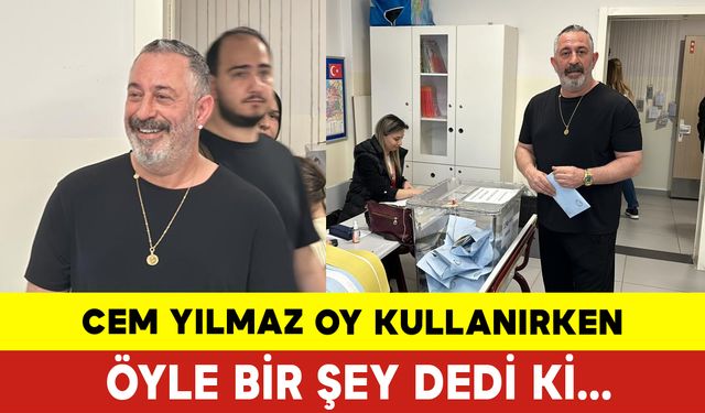 Cem Yılmaz Oyunu Kullanırken Öyle Bir Şey Dedi ki...