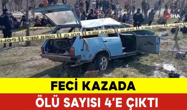 Feci Kazada Ölü Sayısı 4'e Çıktı