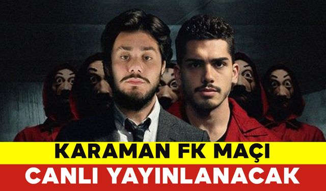 Karaman FK - Amed SK Maçı Canlı Yayınlanacak