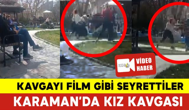 Kavgayı Film Gibi İzlediler