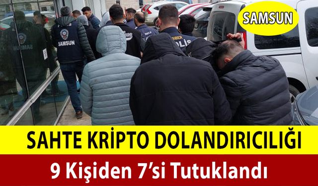 Sahte Kripto Dolandırıcılığına: 7 Tutuklama