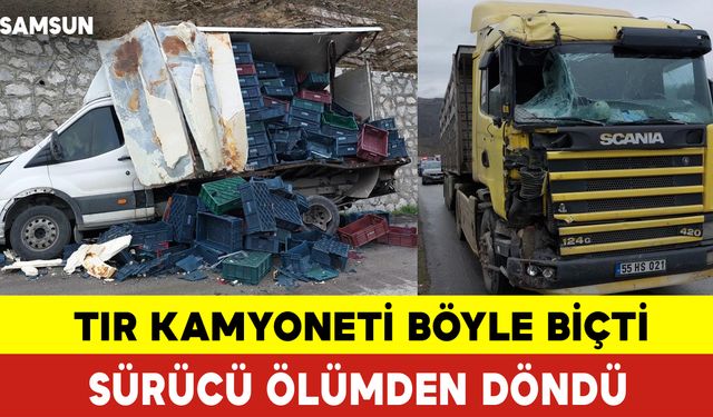 Tır Kamyoneti Böyle Biçti