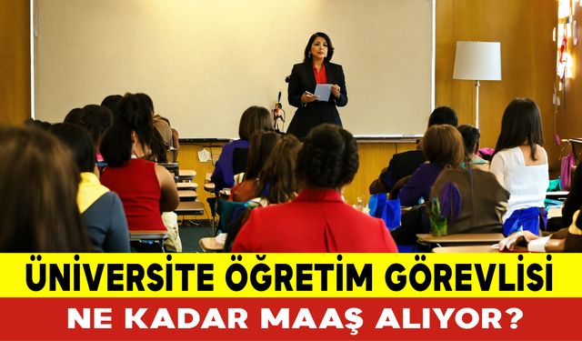 Üniversite Öğretim Görevlisi Ne Kadar Maaş Alıyor?