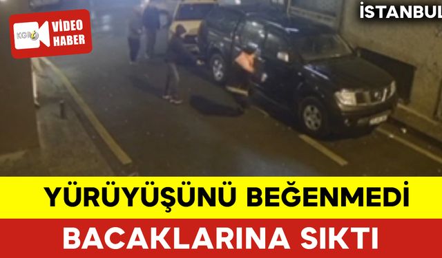 Yürüyüşünü Beğenmedi Bacaklarına Sıktı