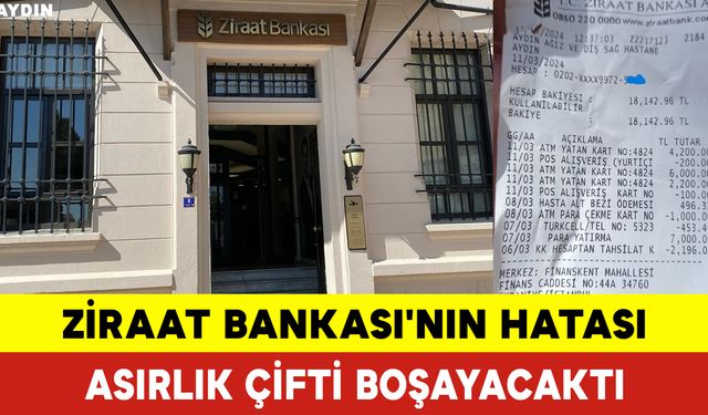 Ziraat Bankası'nın Hatası Asırlık Çifti Boşayacaktı