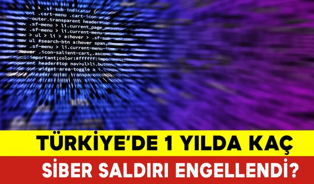 1 Yılda Kaç Siber Saldırı Engellendi?