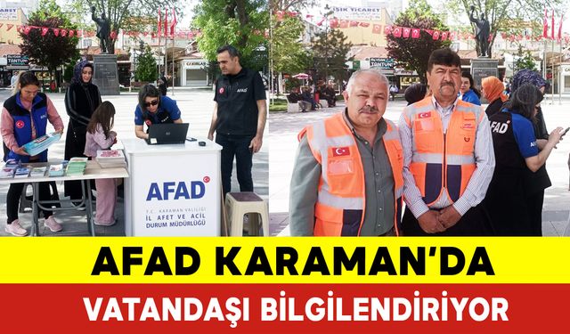 AFAD Vatandaşı Bilgilendiriyor