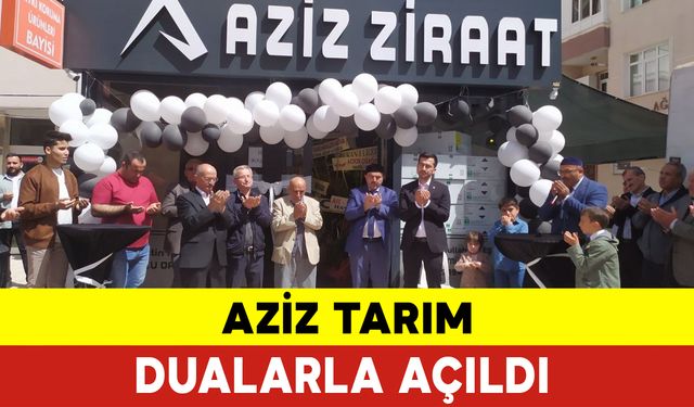 Aziz Tarım Dualarla Açıldı