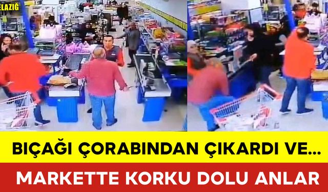 Bıçağı Çorabından Çıkardı Ve....