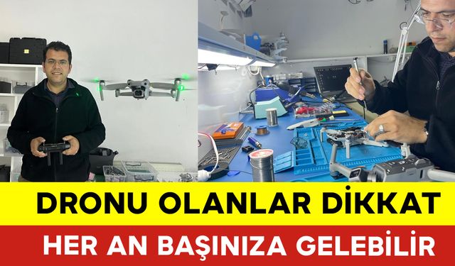 Dronu Olanlar Dikkat Her An Başınıza Gelebilir