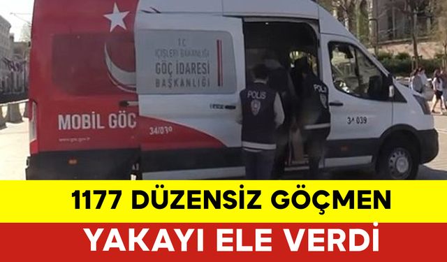 “Kalkan-19” Operasyonlarında 1177 Düzensiz Göçmen Yakalandı