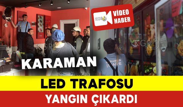 Led Trafosu Yangın Çıkardı