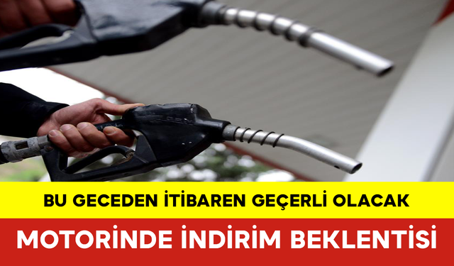 Motorinde İndirim Beklentisi