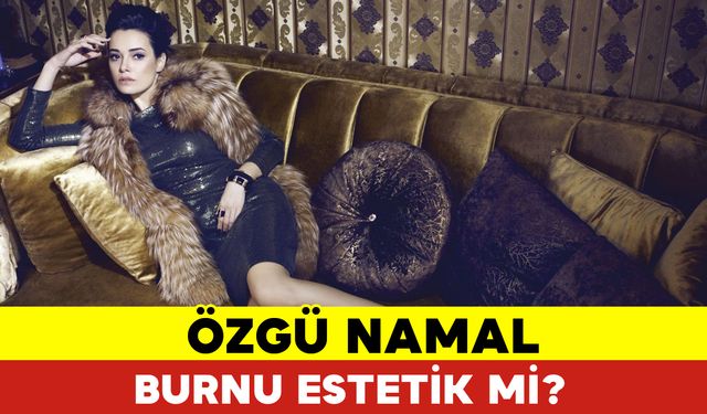 Özgü Namal Burnu Estetik mi?