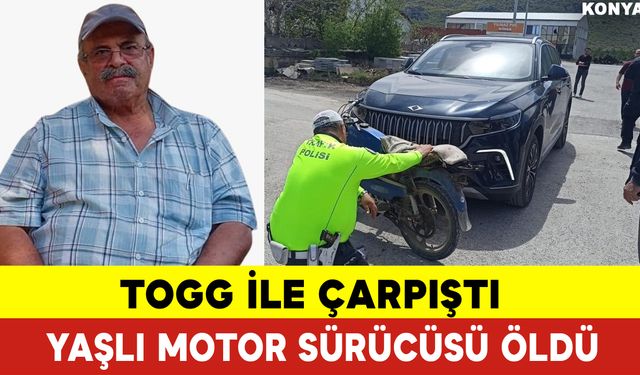 TOGG ile Çarpışan Yaşlı Motor Sürücüsü Öldü