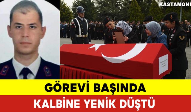 Uzman Çavuş Görevi Başında Kalbine Yenik Düştü