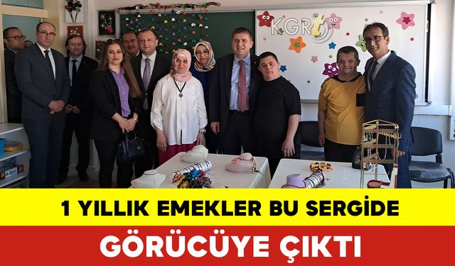 1 Yıllık Emekler Bu Sergide Görücüye Çıktı