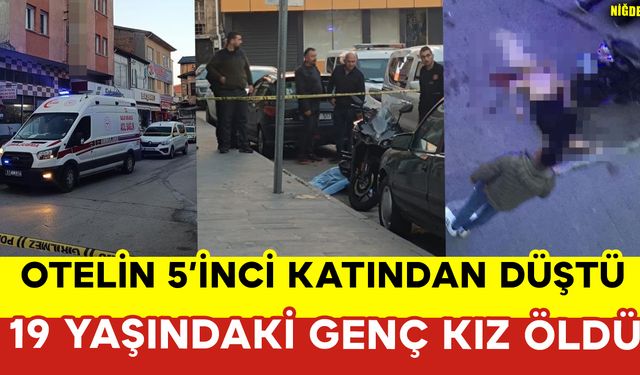 19 Yaşındaki Genç 5'inci Kattan Düşerek Öldü