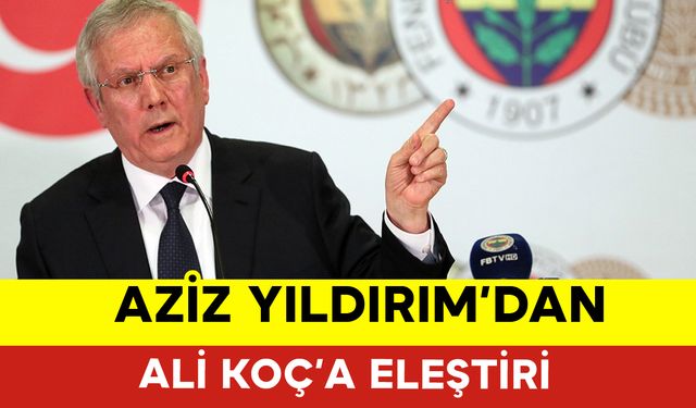 Aziz Yıldırım: "Ben Şampiyonluk Sözü Veriyorum"