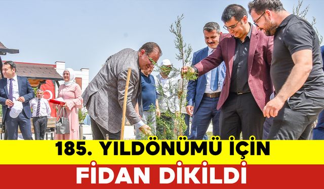 Eczacılığın 185’nci Yıl Dönümü Anısına Fidan Dikildi