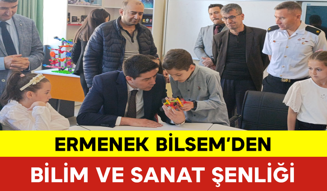 Ermenek BİLSEM’den Bilim ve Sanat Şenliği