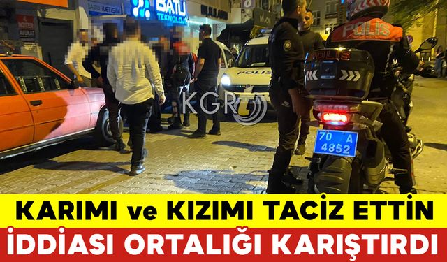 İsmetpaşa Caddesi'nde Taciz İddiası Ortalığı Karıştırdı