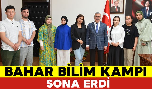 KMÜ Bahar Bilim Kampı’ Sona Erdi