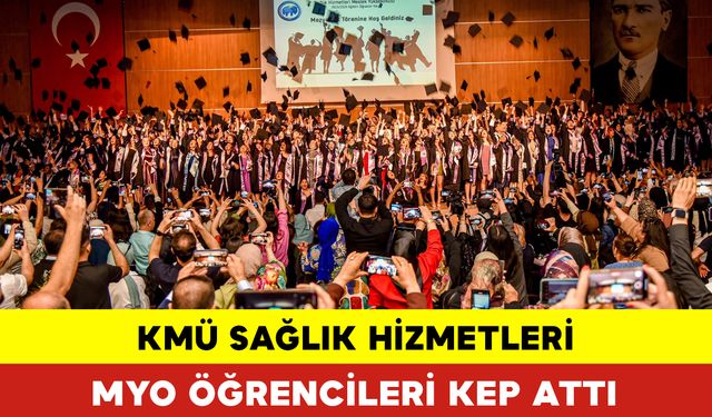 KMÜ Sağlık Hizmetleri Myo Öğrencileri Kep Attı