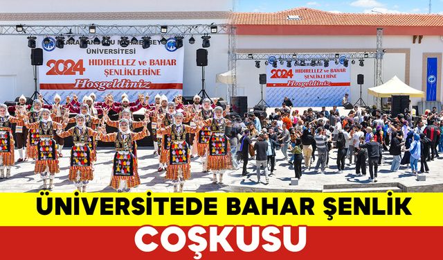 Kmü’de 'Hıdırellez Ve Bahar Şenlikleri