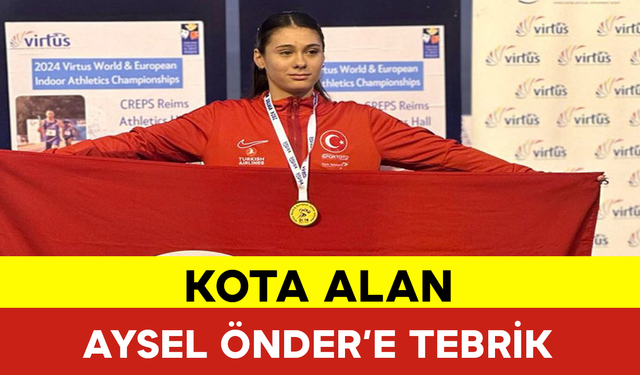 Kota Alan Aysel Önder’e Tebrik