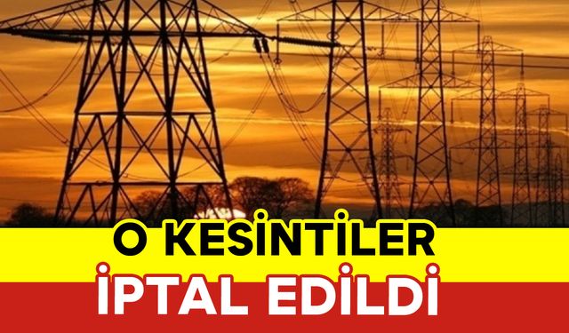 Karaman'da O Kesintiler İptal Edildi